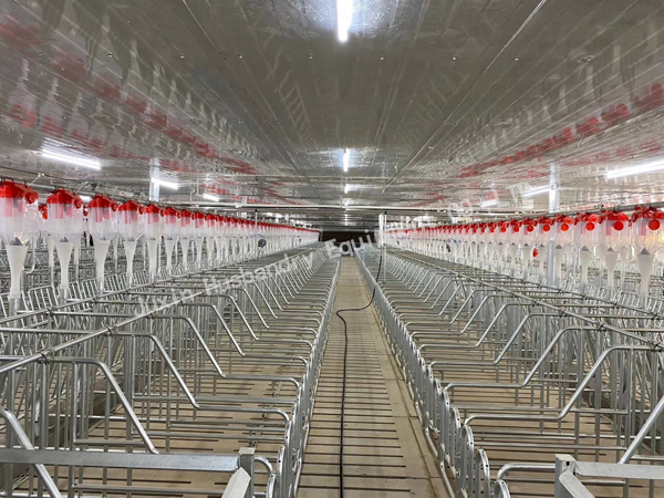 Broiler floor rearing